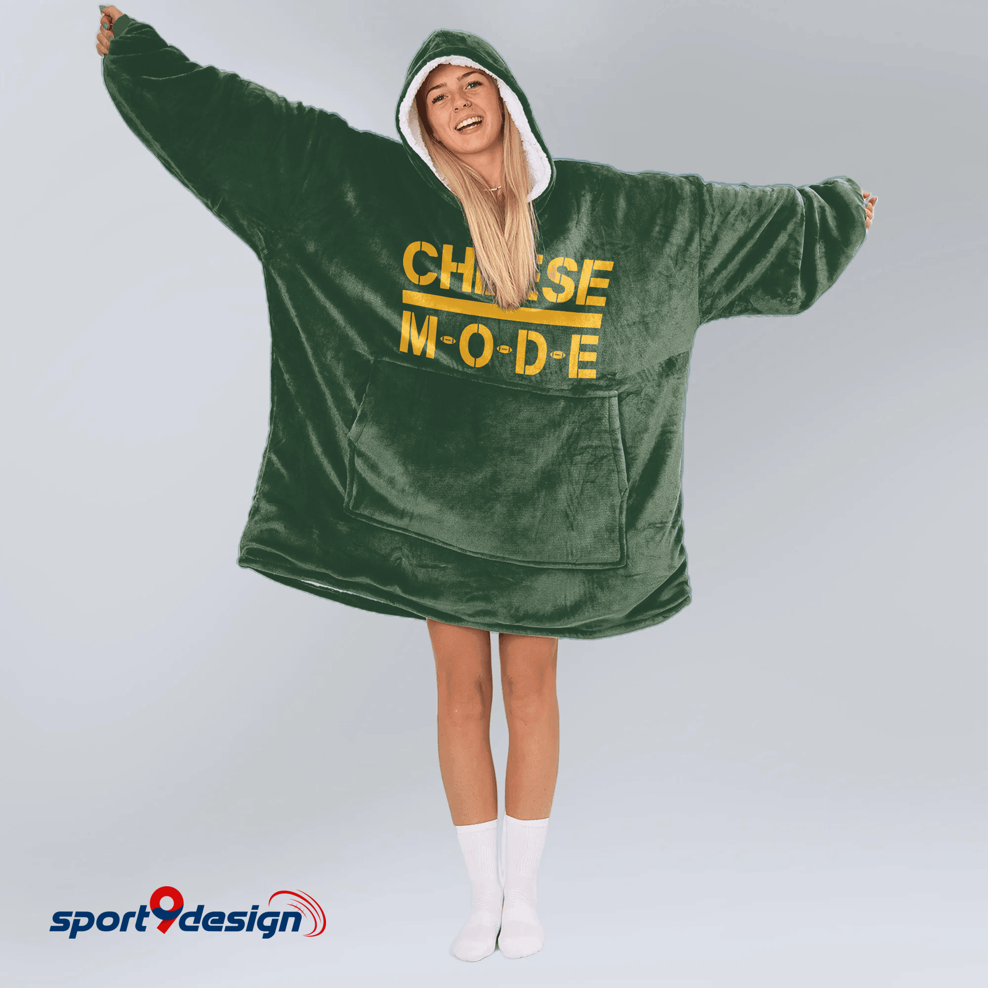 Farmhousemerch Cheese Mode Blanket Hoodie Gift For Fan