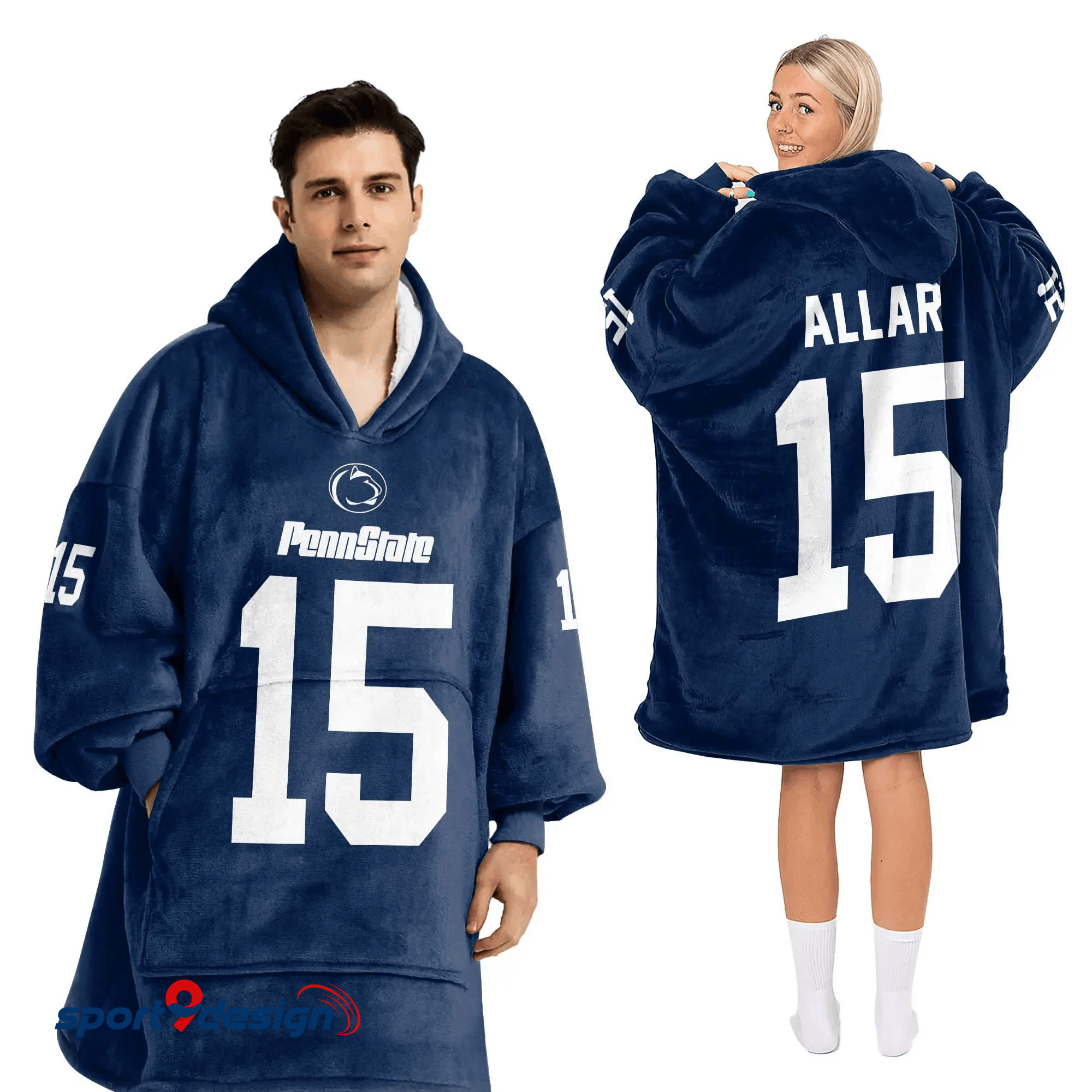 Farmhousemerch Drew Allar Penn State Nittany Lions NCAA Football Unisex Blanket Hoodie Gift For Fan