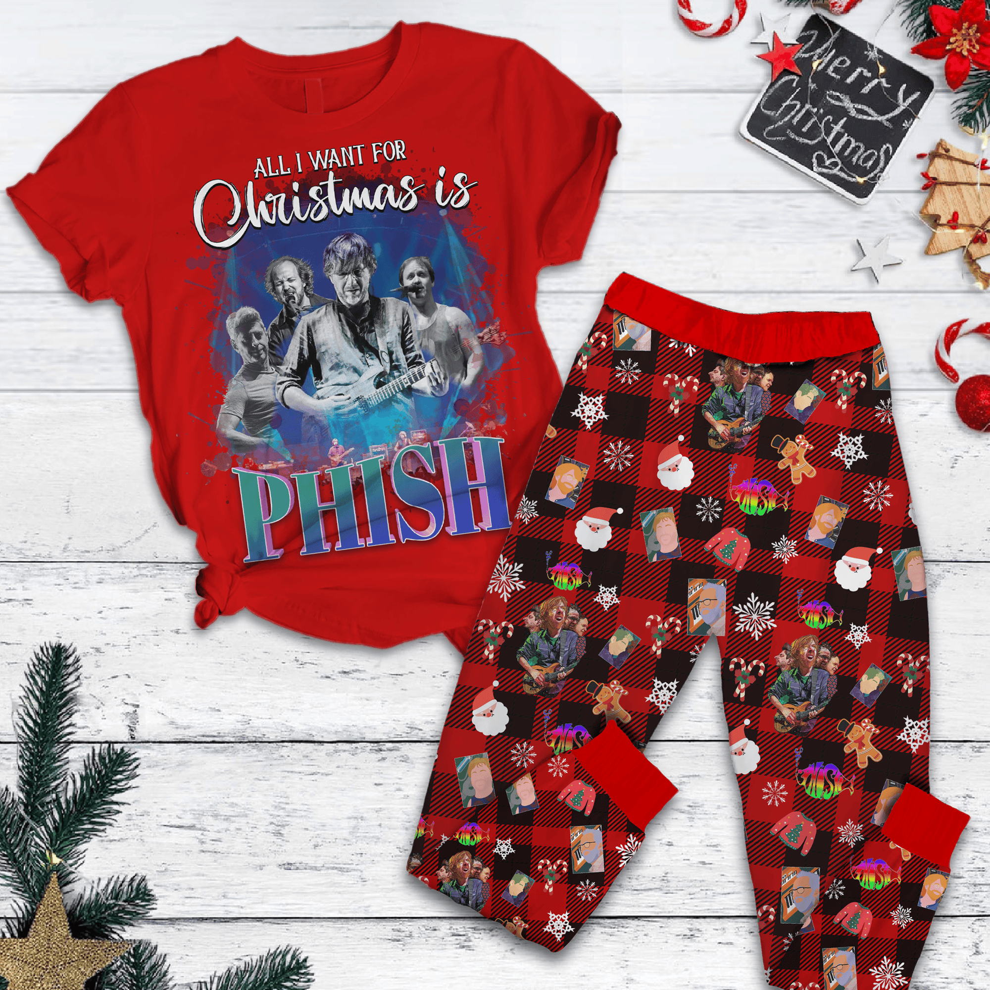 Farmhousemerch Phish Music Pajamas Full Set Gifts For Fans