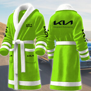 Kia Motocycles Personalized Fleece Bathrobe