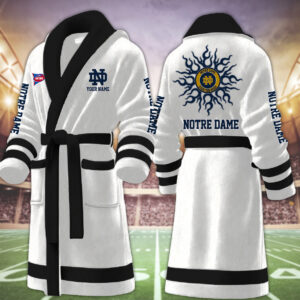 Notre Dame Fighting Irish NCAA Fleece Bathrobe