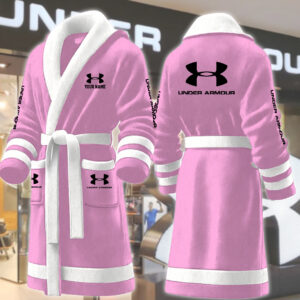 Under Armour Motocycles Personalized Fleece Bathrobe
