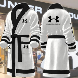Under Armour Motocycles Personalized Fleece Bathrobe