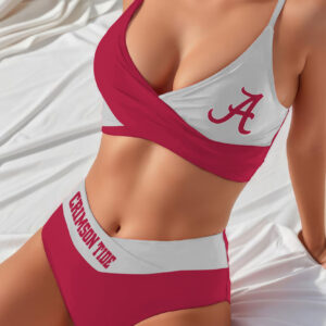 Farmhousemerch Alabama Crimson Tide NCAA Women Bikini Set Gift For Fan
