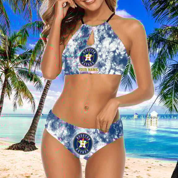 Farmhousemerch Houston Astros MLB New Personalized Cami Bikini For Fan