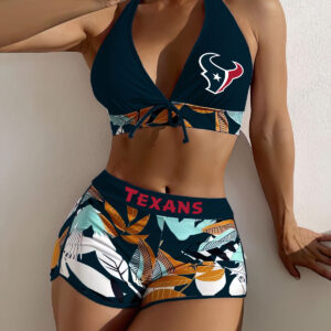 Farmhousemerch Houston Texans NFL Women Bikini Set Gift For Fan