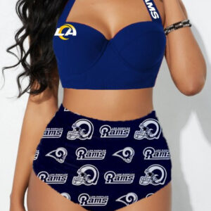 Farmhousemerch Los Angeles Rams NFL Women Bikini Set Gift For Fan