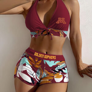 Farmhousemerch Minnesota Golden Gophers NCAA Women Bikini Set Gift For Fan