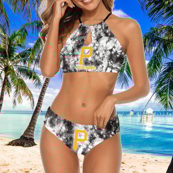 Farmhousemerch Pittsburgh Pirates MLB New Personalized Cami Bikini For Fan
